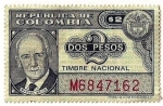 Sellos del Mundo : America : Colombia : TIMBRE NACIONAL