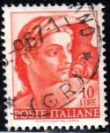 Stamps Italy -  Miguel Angel	