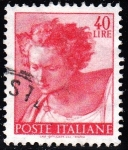 Stamps Italy -  Miguel Angel	