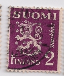 Stamps Finland -  escudo