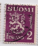 Stamps : Europe : Finland :  escudo