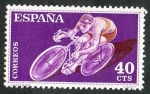 Sellos de Europa - Espa�a -  1307- DEPORTES. CICLISMO.