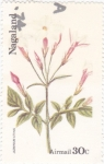 Sellos de Asia - Nagaland -  flores