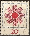 Stamps Germany -  80 aniv.del catolicismo.