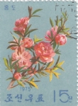 Stamps North Korea -  flores