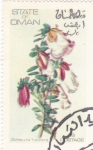 Stamps Oman -  flores