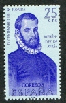 Stamps Spain -  1298- FORJADORES DE AMERICA. MENENDEZ DE AVILES.