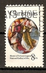 Stamps United States -  Navidad 72.