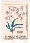 Stamps : America : Argentina :  flores