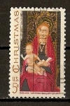 Stamps United States -  Navidad 67