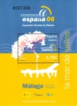 Stamps Spain -  2006 LA MAR DE SELLOS MALAGA EXPOSICION MUNDIAL DE FILATELIA