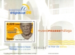 Sellos del Mundo : Europa : Espaa : 2006 LA MAR DE SELLOS MALAGA EXPOSICION MUNDIAL DE FILATELIA MUSEO PICASSO MÁLAGA PABLO PICASSO