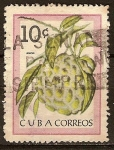 Stamps : America : Cuba :  Frutas-el Anón