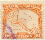 Stamps America - El Salvador -  America central