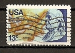 Stamps : America : United_States :  Bicentenario de La Independencia de Estados Unidos.