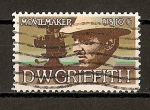 Sellos del Mundo : America : Estados_Unidos : D.W.Griffith. (1875-1948) - Cineasta.