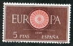 Sellos de Europa - Espaa -  1295- EUROPA- CEPT. RUEDEA DE 19 RADIOS.