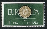Sellos de Europa - Espa�a -  1294- EUROPA -CEPT. RUEDA DE 19 RADIOS. 
