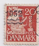 Stamps Denmark -  Barco