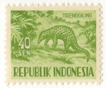 Stamps Indonesia -  TRENGGILING