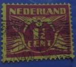 Sellos de Europa - Holanda -  Flying dove 1941 HOLANDA