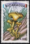 Stamps : America : Nicaragua :  SETAS-HONGOS: 1.201.005,01-Gyrodon meruliodes -Dm.985.14-Y&T.A1086-Mch.2565-Sc.1407