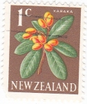 Sellos del Mundo : Oceania : Nueva_Zelanda : flores