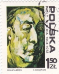 Stamps Poland -  pablo neruda