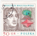 Stamps Poland -  Wojciech Boguslawski