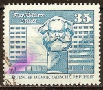 Sellos de Europa - Alemania -  Ciudad-Karl Marx (DDR).
