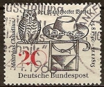 Stamps Germany -  La muerte de Matthias Claudius (1740-1815)