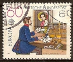 Sellos del Mundo : Europa : Alemania : Historia de Correos y Telecomunicaciones-Oficina de correos en 1854.