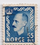 Sellos de Europa - Noruega -  Haakon VII