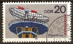 Stamps Germany -  Labores en Aerolineas-control de tráfico aéreo (DDR).