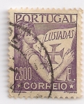 Stamps : Europe : Portugal :  mirando al volumen de las luisiadas