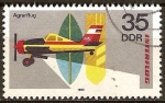 Sellos de Europa - Alemania -  Labores en Aerolíneas- vuelo de la agricultura (DDR).