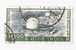 Stamps : Asia : India :  reactor atomico
