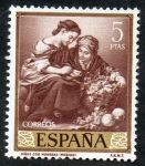 Sellos del Mundo : Europa : Espaa : 1279- BARTOLOMÉ ESTEBAN MURILLO. 