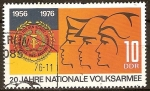 Stamps Germany -  20a de ejército Nacional del Poder Popular(DDR)