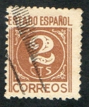 Stamps Europe - Spain -  815- ESTADO ESPAÑOL- CIFRAS.