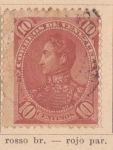 Sellos de America - Venezuela -  Simon Bolibar Ed 1882