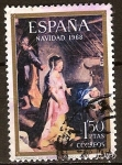 Stamps Spain -  Navidad 1958 