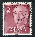 Stamps Spain -  1291- GENERAL FRANCO.