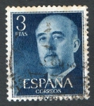 Stamps Spain -  1159- GENERAL FRANCO.