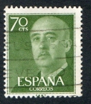 Stamps : Europe : Spain :  1151- GENERAL FRANCO.