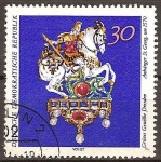 Stamps Germany -  Bóveda verde Dresde.Colgante de St.George,sobre el año 1570(DDR)