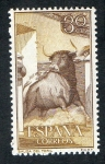 Stamps Spain -  1257-  FIESTA NACIONAL : TAUROMAQUIA. SALIDA DEL TORIL.