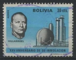 Stamps Bolivia -  RAC2 - Presidente Gualberto Villarroel