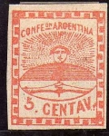 Stamps : America : Argentina :  confederacion argentina