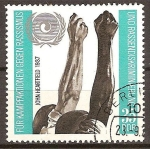 Stamps Germany -  Año Internacional de las operaciones de combate contra el racismo (DDR).